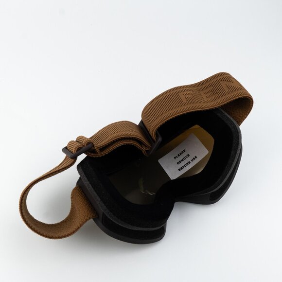 Fendi FE40152U SKI MASK Men 48G Brown Mirror NEW AUTHENTIC - Picture 9 of 13